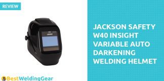Jackson Safety W40 Insight Variable Auto Darkening Welding Helmet