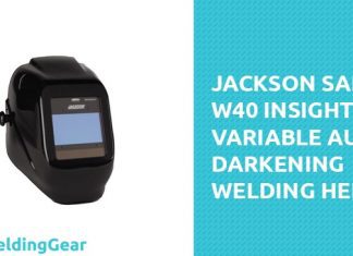 Jackson Safety W40 Insight Variable Auto Darkening Welding Helmet