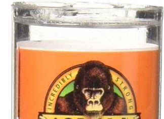 gorilla all purpose epoxy putty stick 2 ounce grey pack of 1 1