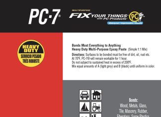 pc products pc 7 epoxy adhesive paste two part heavy duty 12lb in two cans charcoal gray 87770 2
