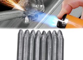 samiqu universal welding rodslow temperature flux core welding rods for beginnersfor welding alloystainlessaluminumcoppe